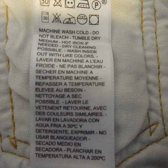 Levi's 501 Jeans Women's Size 29x30 Blue Denim 150th Anniversary Floral Patch . - Picture 13 of 13